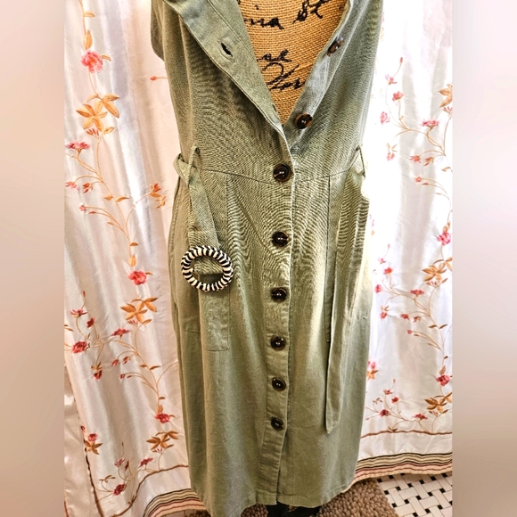 Altard State Army Green Dress - Picture 9 of 15
